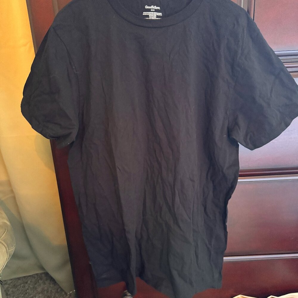 Men's Black t-shirt XL